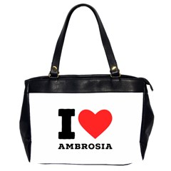 I Love Ambrosia Oversize Office Handbag (2 Sides) by ilovewhateva