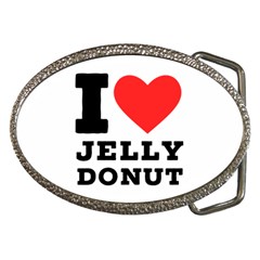 I Love Jelly Donut Belt Buckles by ilovewhateva