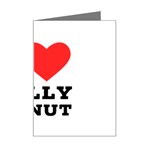 I love jelly donut Mini Greeting Card Left