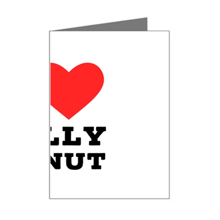 I love jelly donut Mini Greeting Card