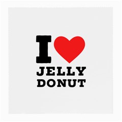 I Love Jelly Donut Medium Glasses Cloth by ilovewhateva