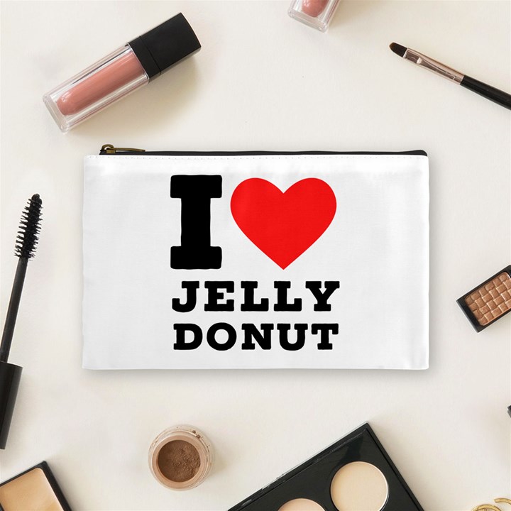 I love jelly donut Cosmetic Bag (Medium)