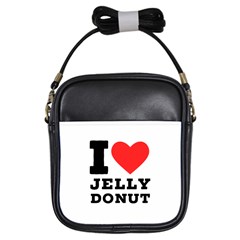 I Love Jelly Donut Girls Sling Bag by ilovewhateva