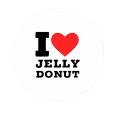 I Love Jelly Donut Mini Round Pill Box (pack Of 3) by ilovewhateva