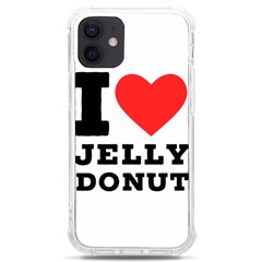 I Love Jelly Donut Iphone 12 Mini Tpu Uv Print Case	 by ilovewhateva