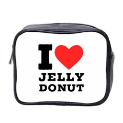 I Love Jelly Donut Mini Toiletries Bag (two Sides) by ilovewhateva