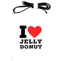 I Love Jelly Donut Shoulder Sling Bag by ilovewhateva