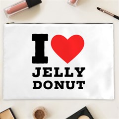 I Love Jelly Donut Cosmetic Bag (xxl) by ilovewhateva