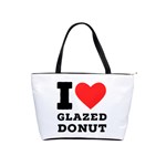 I love glazed donut Classic Shoulder Handbag Front