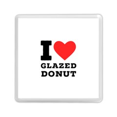 I Love Glazed Donut Memory Card Reader (square) by ilovewhateva