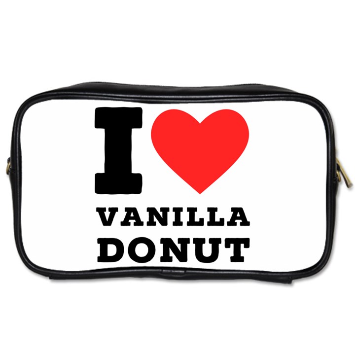 I love vanilla donut Toiletries Bag (Two Sides)