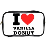 I love vanilla donut Toiletries Bag (Two Sides) Back