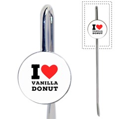 I Love Vanilla Donut Book Mark by ilovewhateva