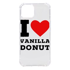 I Love Vanilla Donut Iphone 14 Tpu Uv Print Case by ilovewhateva