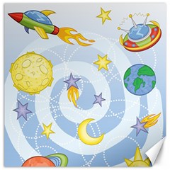 Science Fiction Outer Space Canvas 20  X 20  by Ndabl3x