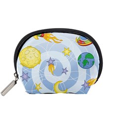 Science Fiction Outer Space Accessory Pouch (small) by Ndabl3x