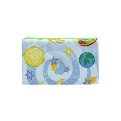 Science Fiction Outer Space Cosmetic Bag (xs)