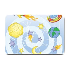 Science Fiction Outer Space Small Doormat