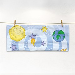 Science Fiction Outer Space Hand Towel