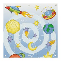 Science Fiction Outer Space Banner And Sign 3  X 3 