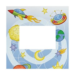 Science Fiction Outer Space White Box Photo Frame 4  X 6  by Ndabl3x