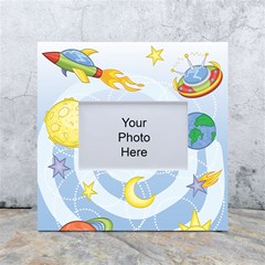 Science Fiction Outer Space White Box Photo Frame 4  X 6  by Ndabl3x