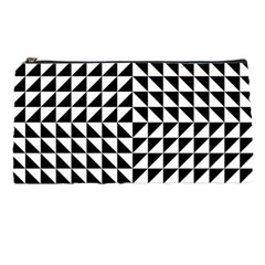 Optical Illusion Black Pencil Case by Ndabl3x