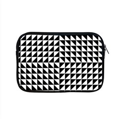 Optical Illusion Black Apple Macbook Pro 15  Zipper Case by Ndabl3x