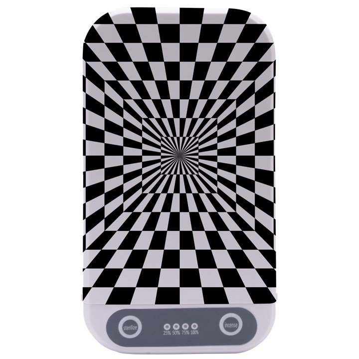 Optical Illusion Chessboard Tunnel Sterilizers