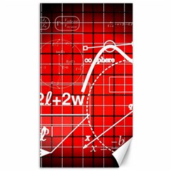 Geometry Mathematics Cube Canvas 40  X 72 