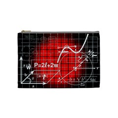 Geometry Mathematics Cube Cosmetic Bag (medium)