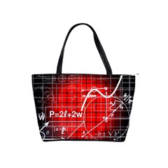 Geometry Mathematics Cube Classic Shoulder Handbag by Ndabl3x