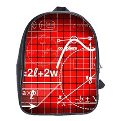 Geometry Mathematics Cube School Bag (large) by Ndabl3x