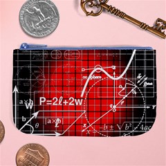 Geometry Mathematics Cube Large Coin Purse by Ndabl3x