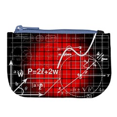 Geometry Mathematics Cube Large Coin Purse by Ndabl3x