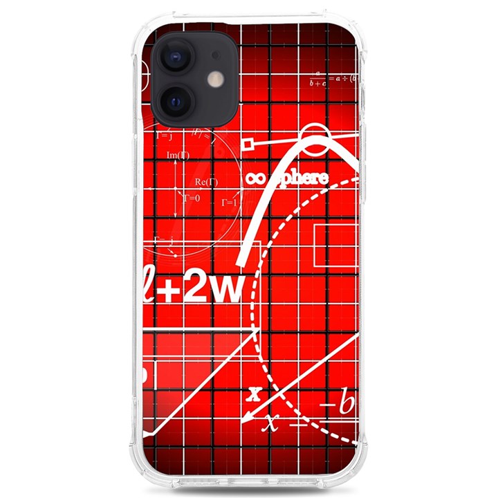 Geometry Mathematics Cube iPhone 12/12 Pro TPU UV Print Case