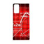 Geometry Mathematics Cube Samsung Galaxy Note 20 TPU UV Case Front