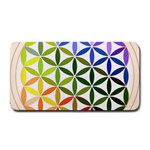 Mandala Rainbow Colorful Medium Bar Mat 16 x8.5  Bar Mat