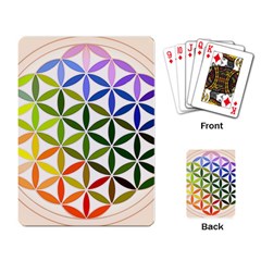 Mandala Rainbow Colorful Playing Cards Single Design (rectangle) by Ndabl3x