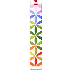 Mandala Rainbow Colorful Large Book Marks by Ndabl3x