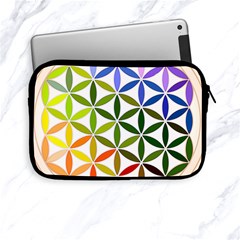 Mandala Rainbow Colorful Apple Ipad Mini Zipper Cases by Ndabl3x