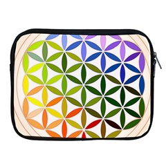 Mandala Rainbow Colorful Apple Ipad 2/3/4 Zipper Cases by Ndabl3x