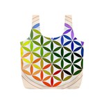 Mandala Rainbow Colorful Full Print Recycle Bag (S) Front