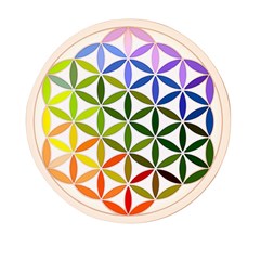 Mandala Rainbow Colorful Mini Round Pill Box (pack Of 3) by Ndabl3x