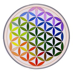 Mandala Rainbow Colorful Wireless Fast Charger(white) by Ndabl3x