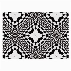 Tile Repeating Pattern Texture Large Glasses Cloth (2 Sides) by Ndabl3x