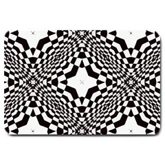 Tile Repeating Pattern Texture Large Doormat by Ndabl3x