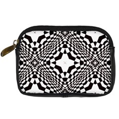 Tile Repeating Pattern Texture Digital Camera Leather Case by Ndabl3x