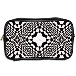 Tile Repeating Pattern Texture Toiletries Bag (Two Sides) Back