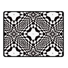 Tile Repeating Pattern Texture Two Sides Fleece Blanket (small) by Ndabl3x